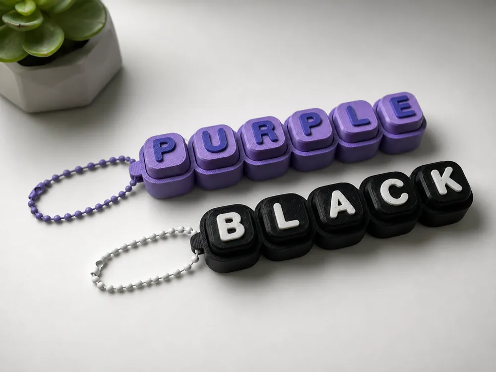 Chaveiro de Keycaps Mecânicas Fidget Personalizadas