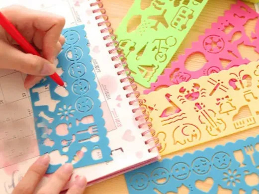 Modelo Montessori de Desenho para Crianças – Estênceis