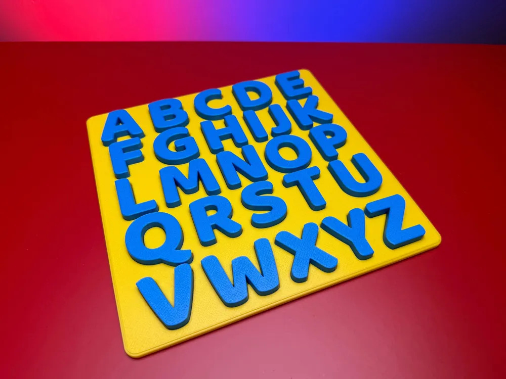 Quebra-cabeça do Alfabeto - Quebra-cabeça de Letras