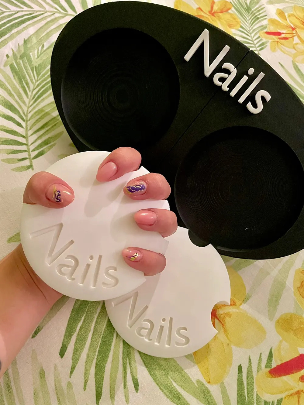 Etiqueta de Unhas Personalizada para Salões e Designers de Unhas